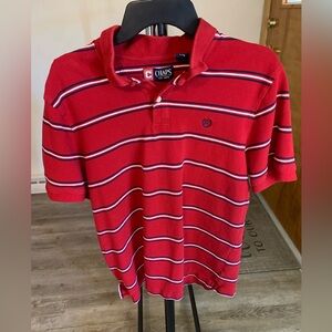 Men’s Chaps  red  polo shirt. Great condition! Offers welcomed! 😊